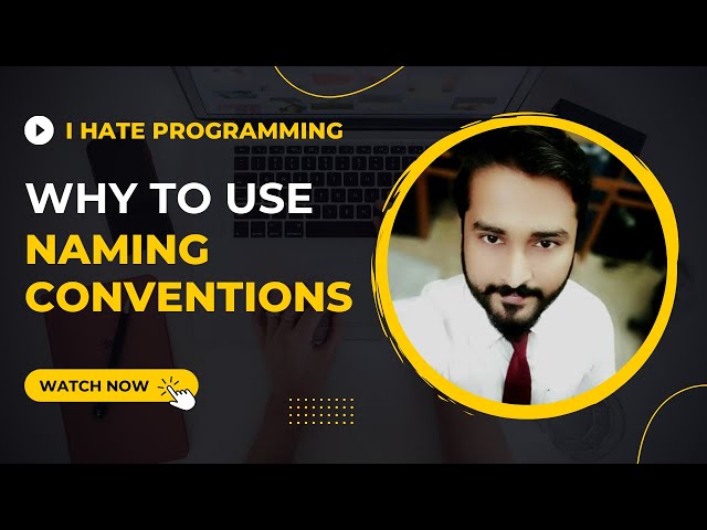 naming conventions in all programming languages