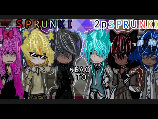 SPRUNKI REACT TO 2P SPRUNKI //#SPRUNKIINCREDIBOX 