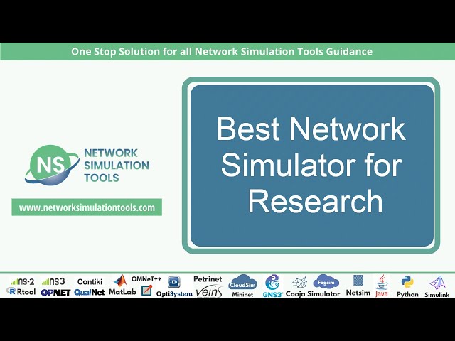 Best Network Simulator for Research | Best Network Simulator for PhD Research Projects