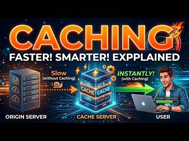 Caching Explained: Layers, Patterns & Invalidation | System Design