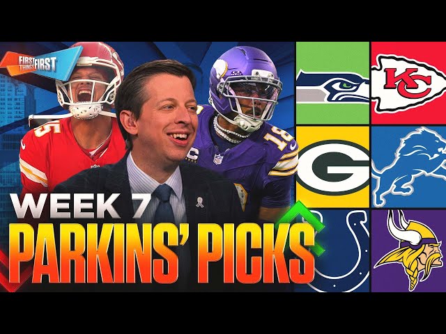 Seahawks or Chiefs, Packers vs. Lions, Can the Colts upset the Vikings on Parkins’ Picks? | FTF