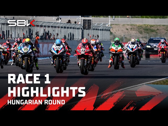HIGHLIGHTS from a historic Race 1 at Balaton Park 💫 | 2026 #HungarianWorldSBK 🇭🇺
