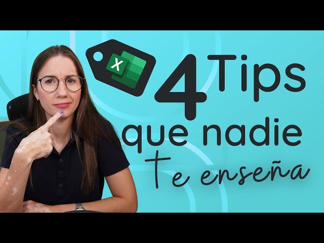 ¿Ya los conocías? 4 tips para hacer fórmulas en Excel.