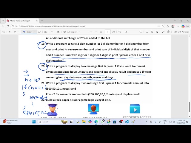 else if problem in c language