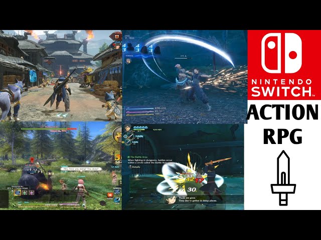 Top 40 Best Action RPG Games for Switch [Recommended]