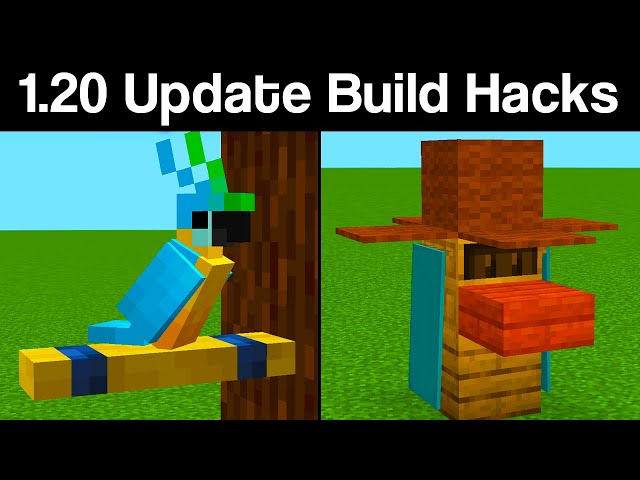 20 Build Hacks for Minecraft 1.20 UPDATE