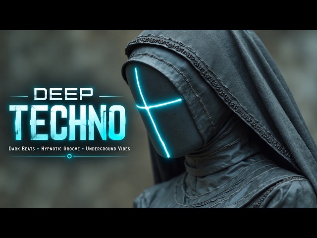 Deep Techno And Melodic Beats - Hypnotic Progressive Techno Odyssey For Deep Focus