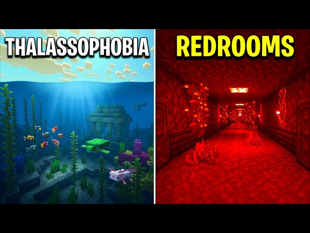 Minecraft Backrooms But EVERY LEVEL is Different Biome!