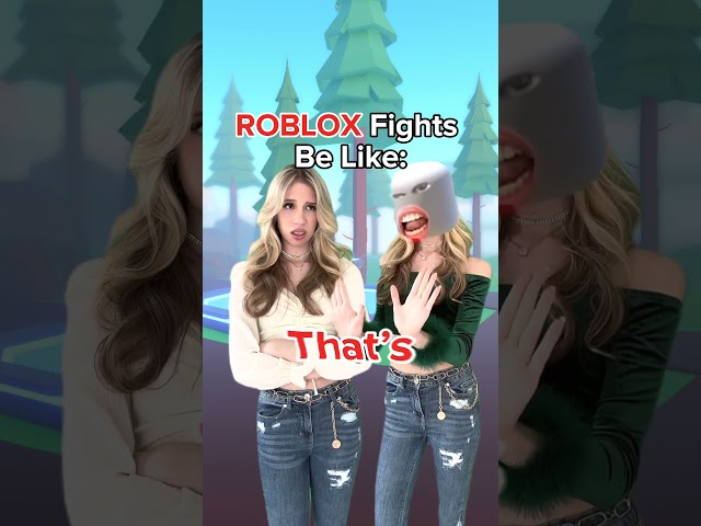 FIGHTS On ROBLOX Be Like....