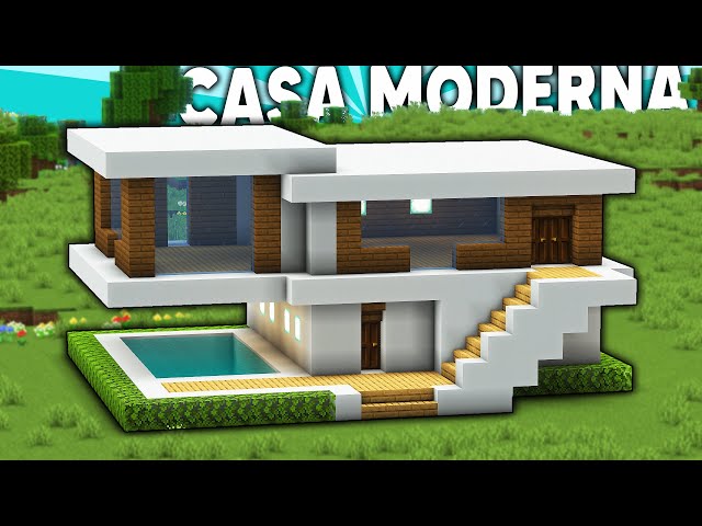 Minecraft: How To Build an Easy Survival Modern House