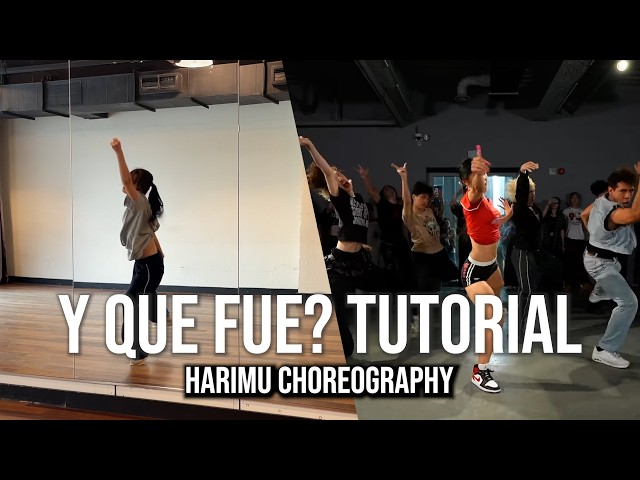 [ENGSUB] Y que fue? - Harimu choreo Tutorial 튜토리얼