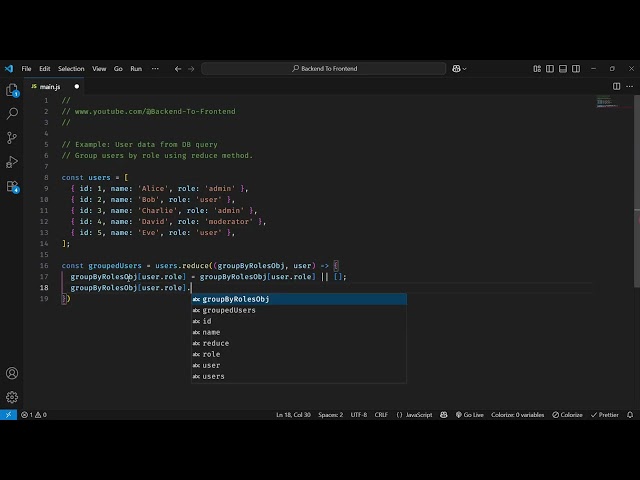JavaScript | Group array of objects by object's property
