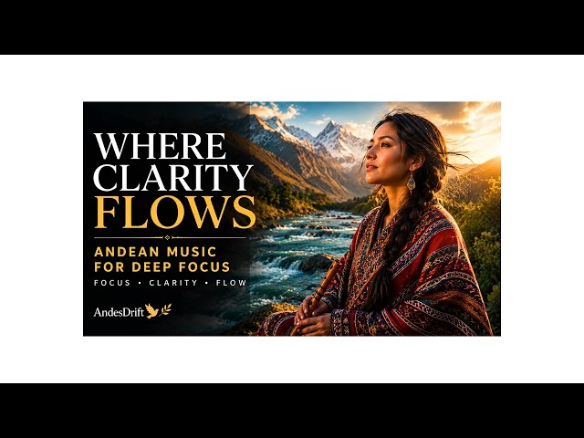 ✨ Where Clarity Flows | Andean Music for Deep Focus 🕊️