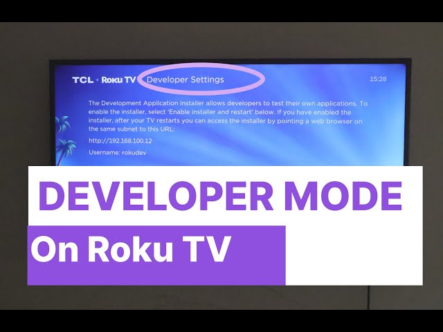 How to enable Developer Mode on Roku TV | Install 3rd party apps on Roku