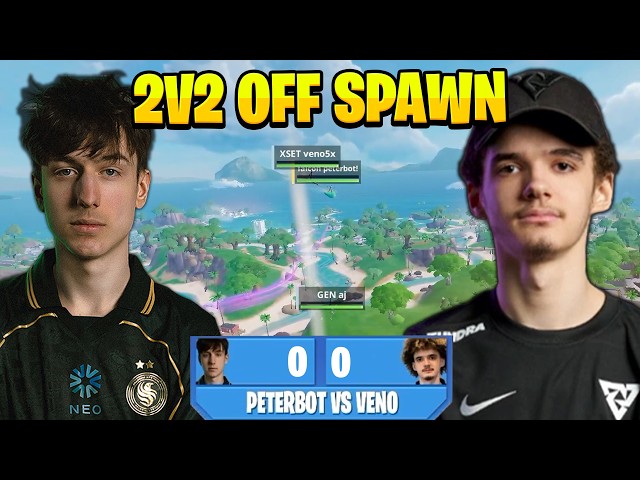 PeterBot Pollo VS Veno Ajerss OFF SPAWN