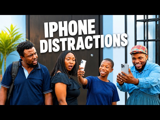 Iphone Distractions | Mark Angel Comedy | Emmanuella | Aunty Success | Kbrown | Baze10 | Azu