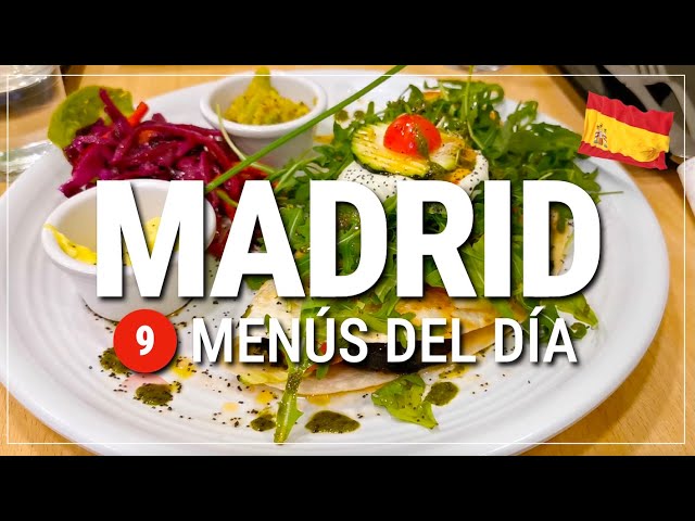 🍽 9 menús del día en MADRID #155