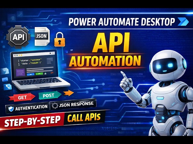 Power Automate Desktop API Automation | Call APIs in Power Automate Desktop | PAD Web API