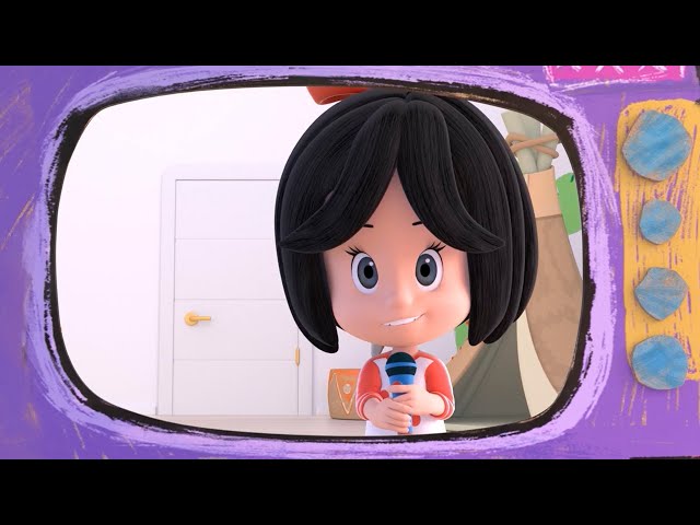 Una tarde de tele - Cleo y Cuquín Episodio 28 | caricaturas animadas de la Familia Telerín - Clan TV
