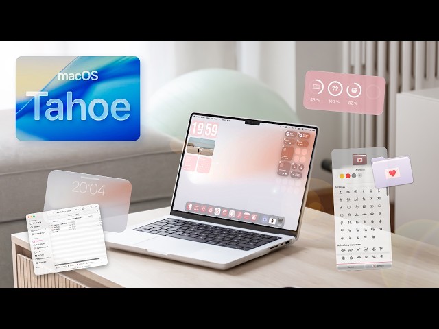 💻 This is how I customized my MacBook with macOS Tahoe | Liquid Glass, free apps, tricks, tweaks… 🍧