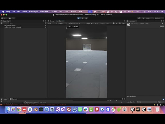 techno market simulator unity source code