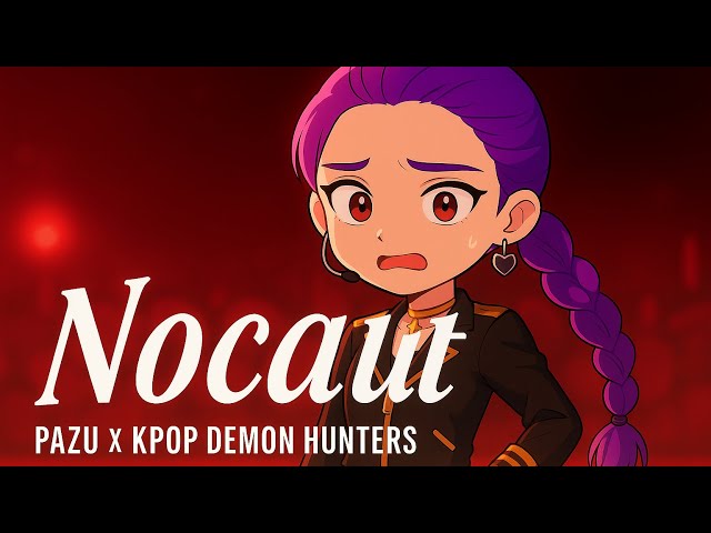 PAZU x KPOP DEMON HUNTERS 💜Nocaut (Versión Pazu | Huntrix)