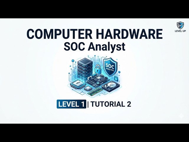 Computer Hardware | SOC Analyst | Level 1 | Tutorial 2 | 2k