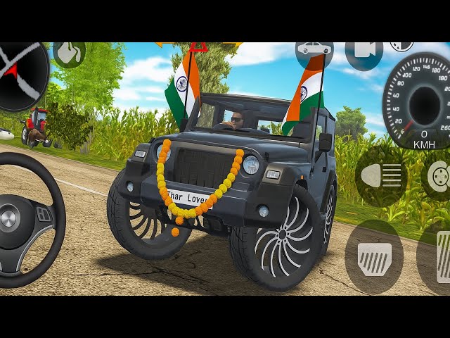 Modified Mahindra Thar Car Games: Indian Cars (Gadi Wala Game) - Car Game Android Gameplay 2025