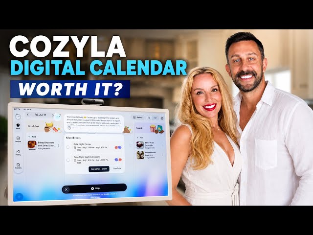 Is the Cozyla Digital Calendar Worth It? Keep track of appointments, shopping lists, and chores