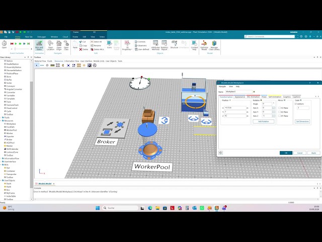 Plant Simulation Virtual User Group: Model index table behavior using transporters and tracks