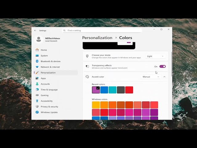 How to Change Color and Accent Color in Windows 11 [Tutorial]