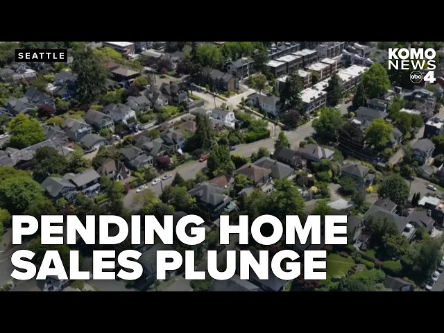 Pending home sales plunge in Seattle area amid tech industry shifts