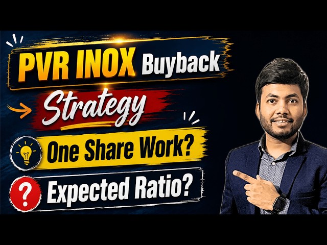 PVR INOX Buyback Strategy | One share Work? | Expected A.R.? | Best Price for Buyback..