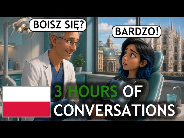 Learn Polish Fast: 70 A1–A2 Dialogues | 3 Hours of Listening Practice