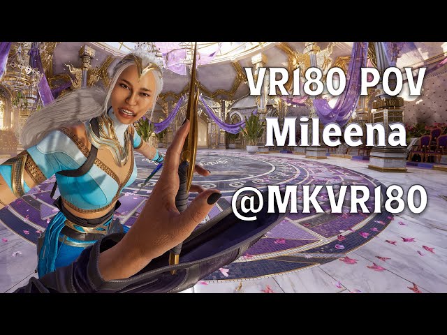 Mortal Kombat 1: Mileena vs Kitana | VR180 8K 3D POV Battle | Virtual Reality