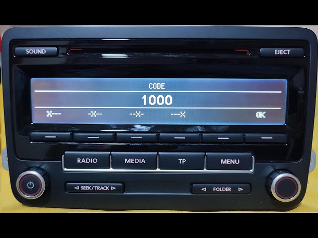 RCD310 VWZ4Z2 1K0 035 186AN DECODE
