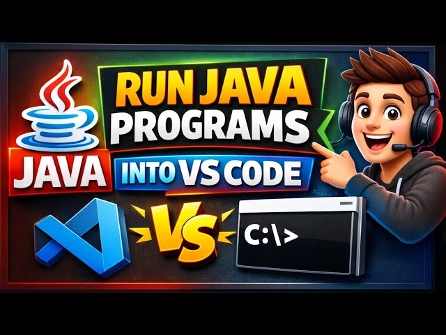 How to Run Java Program in Visual Studio | step by step beginner guide