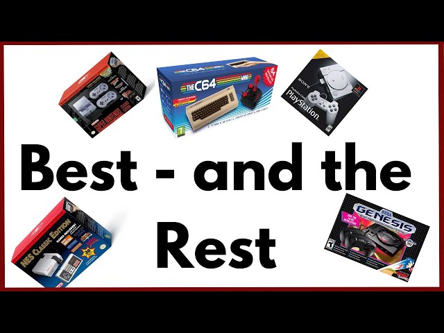Classic Mini Consoles in 2024 - Which is best?