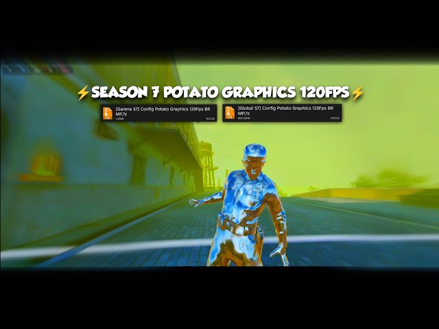 ⚡ Potato Graphic 120FPS in COD Mobile | Config CODM Season 7