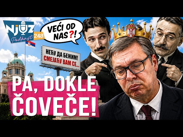 Finale sezone: SNS šatre, poezija Ane Grozdanović i mrtva svinja u Borči | Njuz Podkast 248