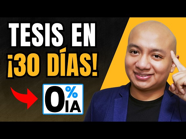 🚀 How to WRITE a THESIS with AI in 30 DAYS 🔥 (Proven Method) ✅