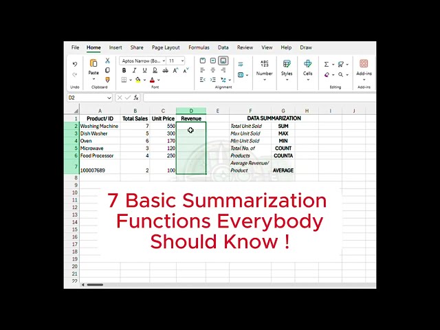 7 Excel Functions  The Secret Weapon For Quick Data Insights ! 🚀📊📈