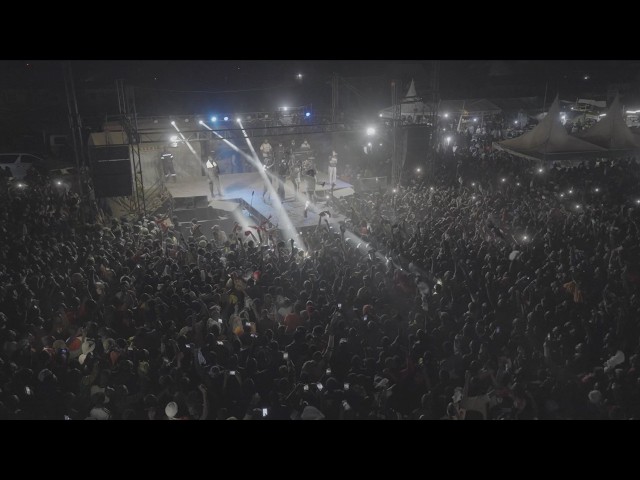 Mbosso Performing Live Buku Jero In Geita Nyang'hwale, Tanzania.