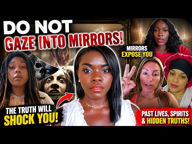DO NOT GAZE INTO MIRRORS…You might not like what you see looking back Dark Secret in  Movies👁️🪞 
