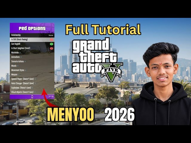 🎮 How to Install Menyoo Mod in GTA 5 (2026) | Full Step-by-Step Tutorial