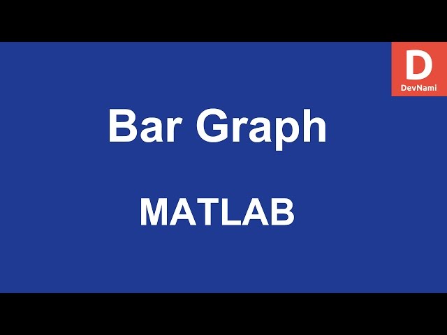 MATLAB Bar Plot