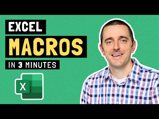 How to Create a Macro in Excel (No Coding Required)