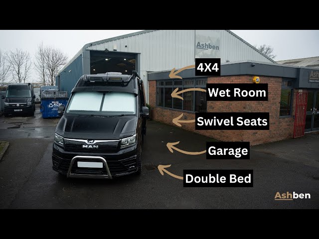 MAN TGE Camper Tour | Conversion by Ashben Conversions
