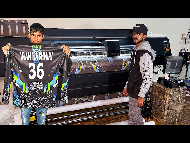 Prodigious Process of Printing and Making Cricket Jerseys. Cricket Jersey Mass Production Factory