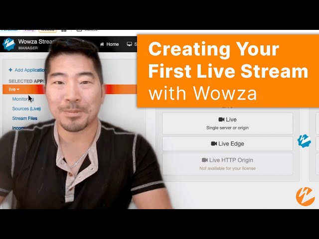 Setting Up A Live Stream in Wowza Streaming Engine (Developer Guide & Walkthrough)